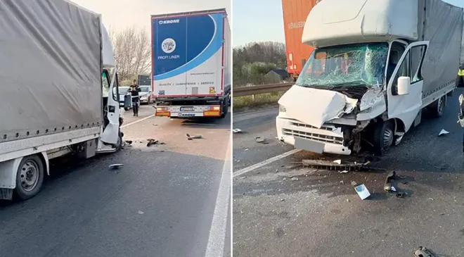 Sudar kamiona kod Kovinskog mosta – saobraćaj bio u prekidu