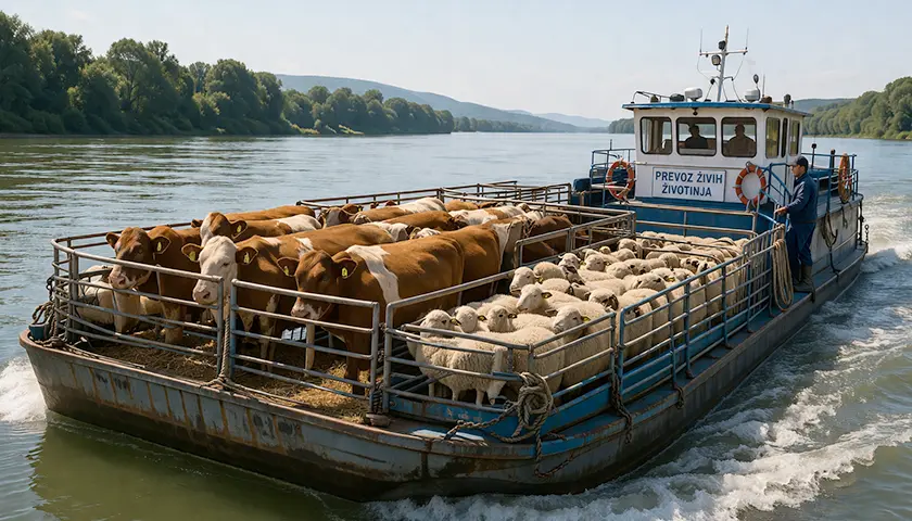 Luke na Dunavu za promet stoke, terminali u Smederevu i Pančevu za manje troškove