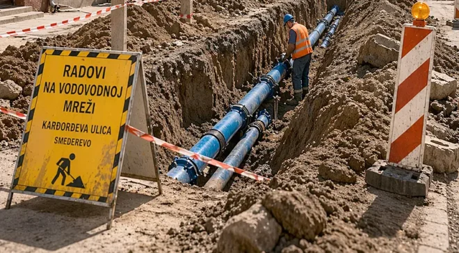 Rekonstrukcija i izgradnja vodovodne mreže u sklopu rekonstrukcije Karađorđeve ulice