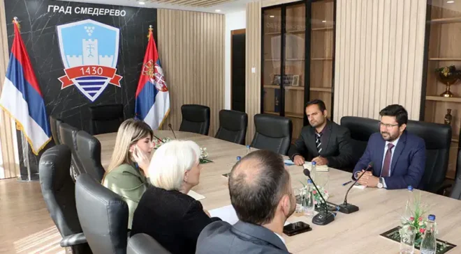 Ambasador Indije Abišek Šukla posetio Smederevo