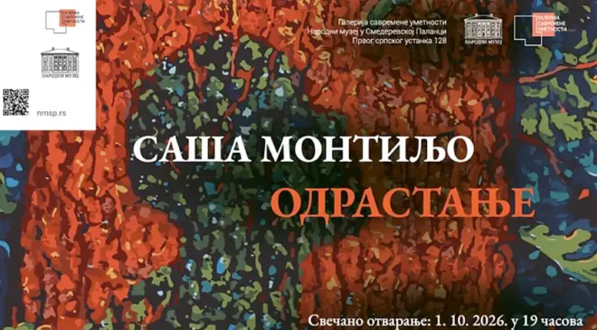 Radovi Saše Montilja na izložbi „Odrastanje“ u palanačkom Narodnom muzeju