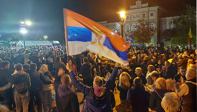 Smederevo dočekalo studente-pešake na njihovom putu „Pobeda zove“ (foto)
