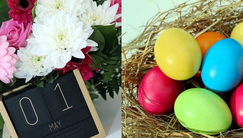 1 maj i uskrs