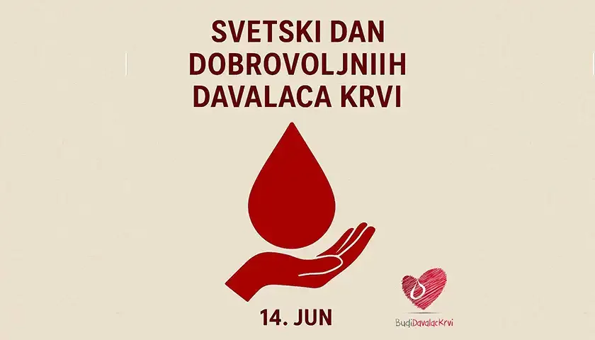 14jun svetski dan dobrovoljnih davalaca krvi