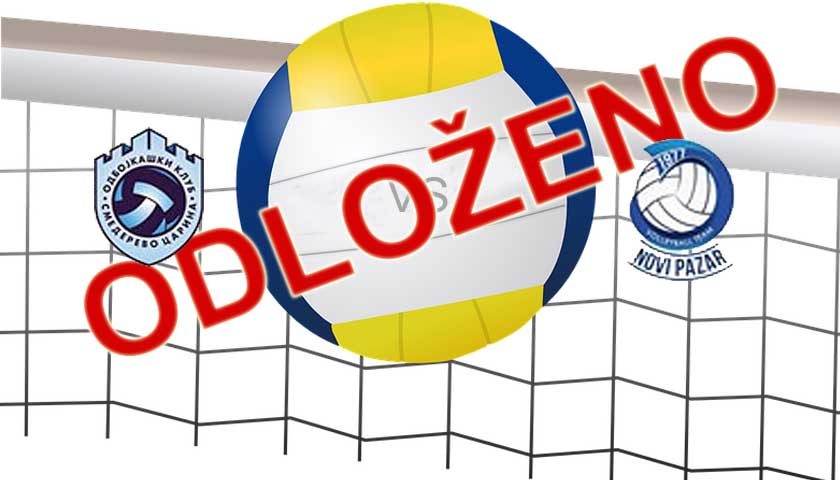 ODBOJKA ODLOZENO