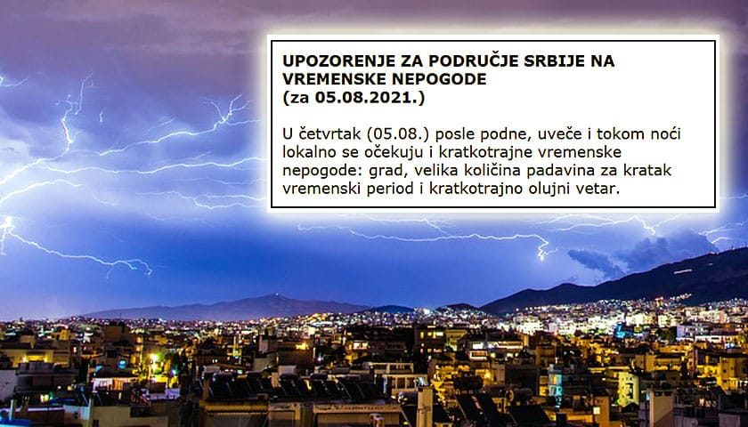 VREMENSKE NEPOGODE