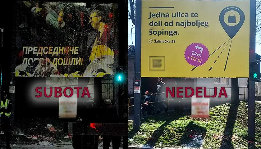 bilbord subota nedelja 3