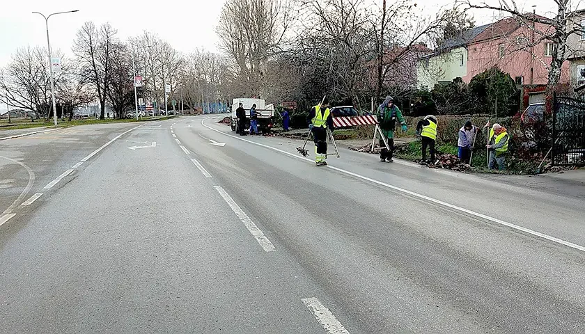 ciscenje rastinja pored puta