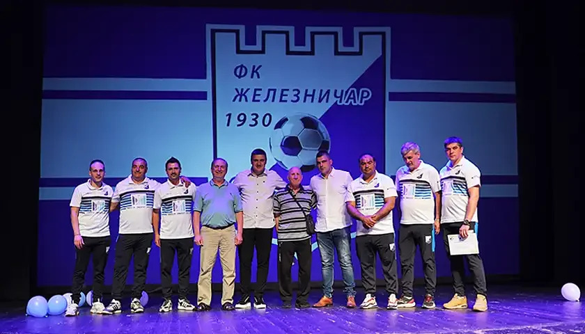 fkzeleznicar 95 godina 1