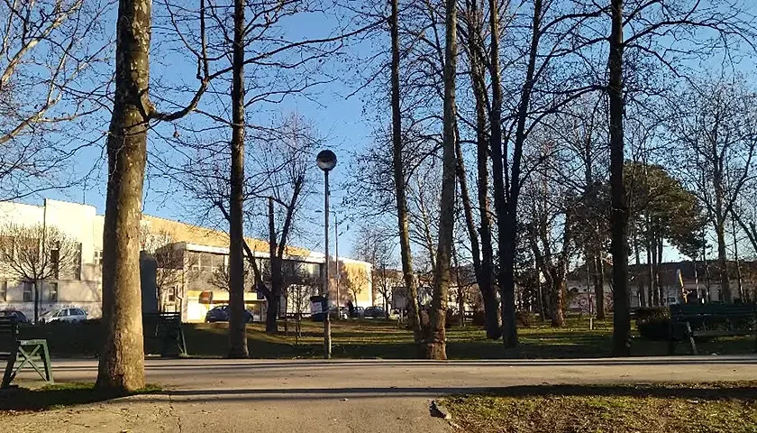 gradski park velika plana