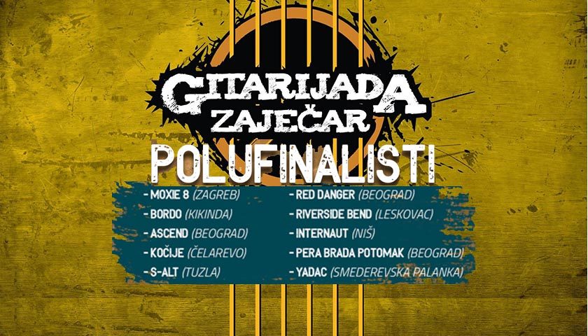 gtarijada zaecar polfinalisti