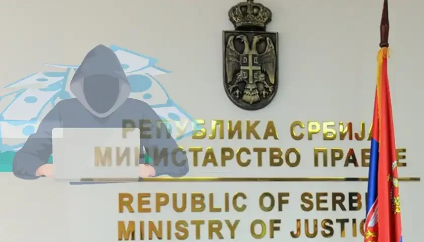 hakovano ministarstvo pravde