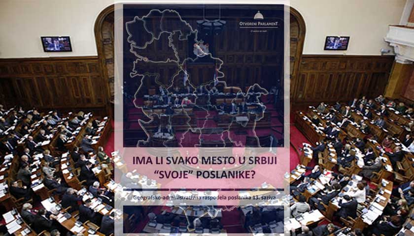 ima li svako mesto u srbiji svoje poslanike 1