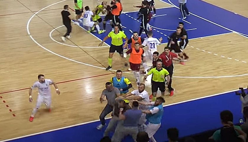 incident na futsalu