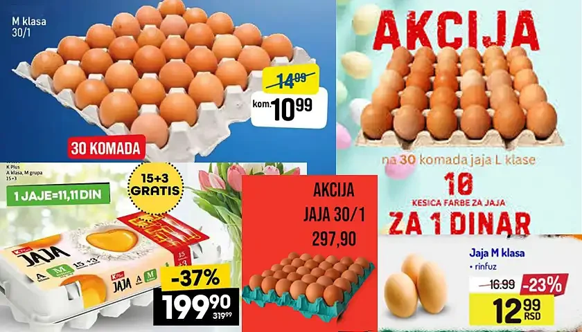 jaja za uskrs