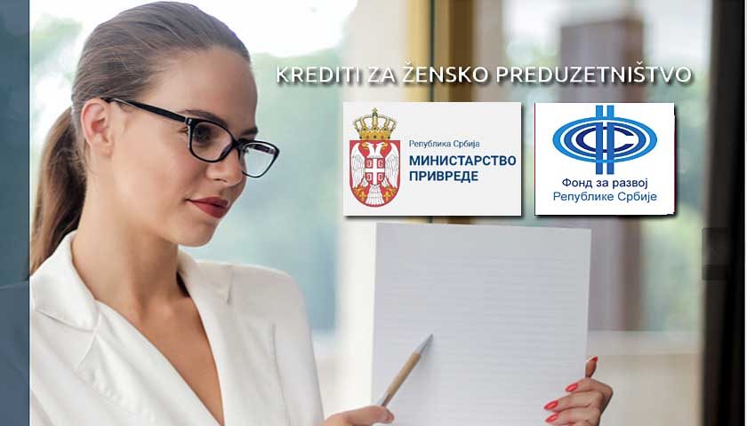 krediti za zansko preduzetnistvo