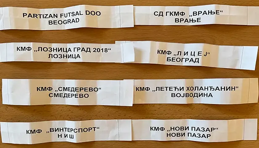 kup srbije u futsalu cetvrtfinale