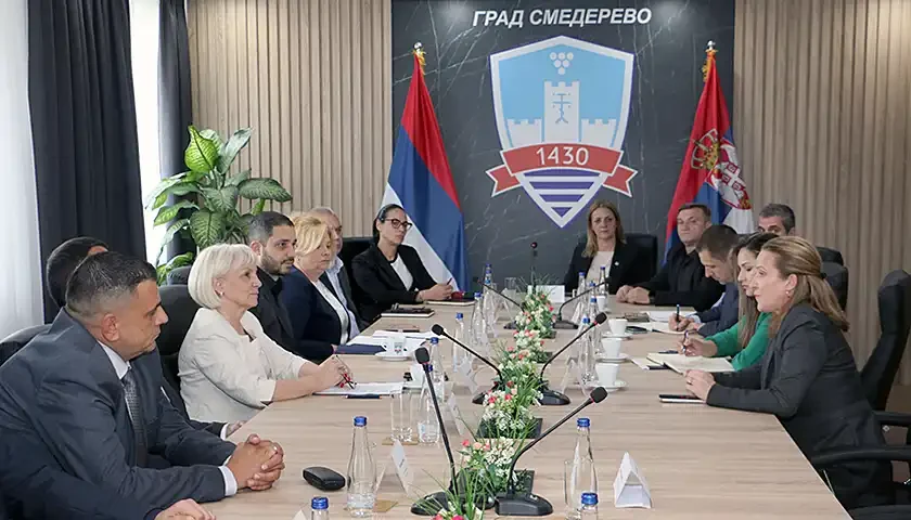 ministarka paunovic u poseti smederevu