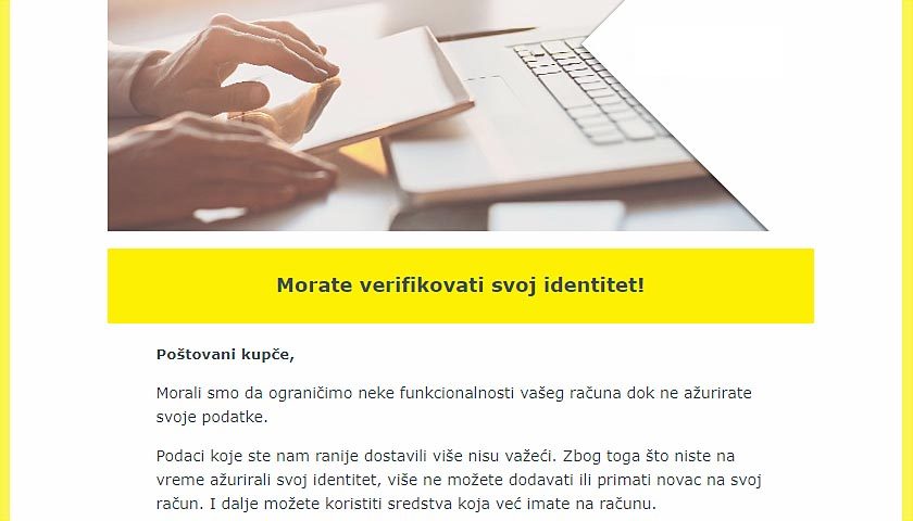 nova prevara banke
