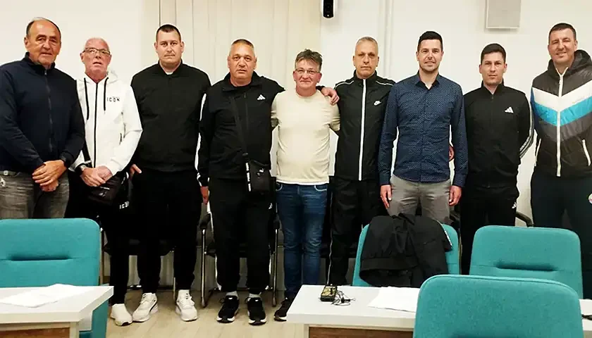 novi predsednik i izvrsni odbor trenerske organizacij podunavskog okruga