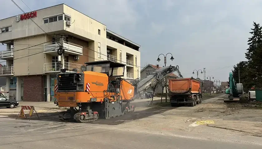 obnova ulica u velikoj plani