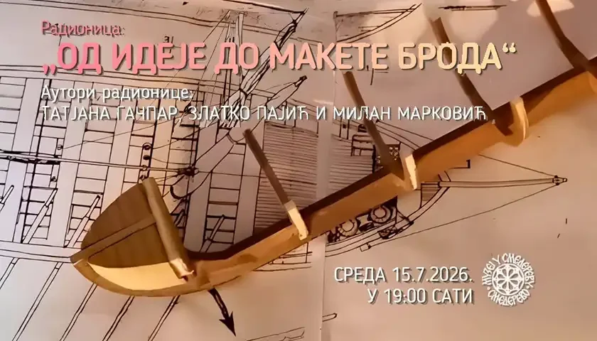 od ideje do makete broda