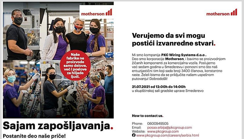 pkc sajam zaposljvanja