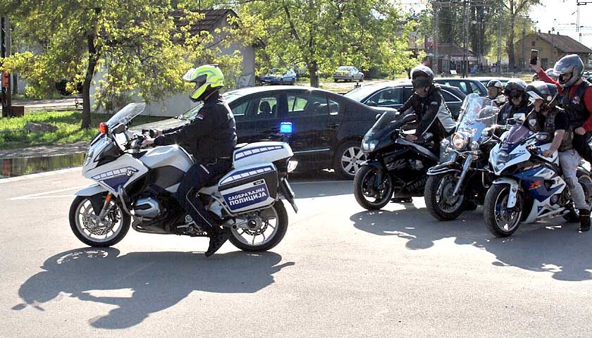 pojacana kontrola motociklista