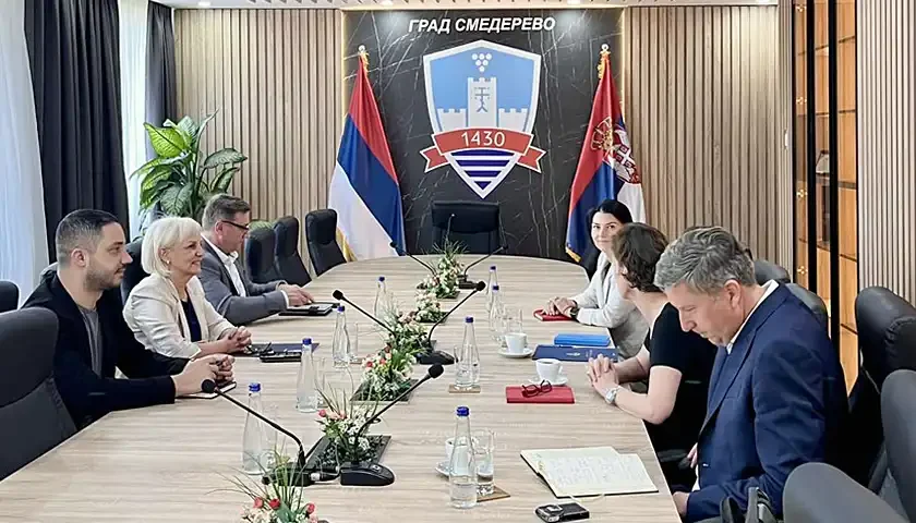 predstavnici ambasade USA u Smederevu
