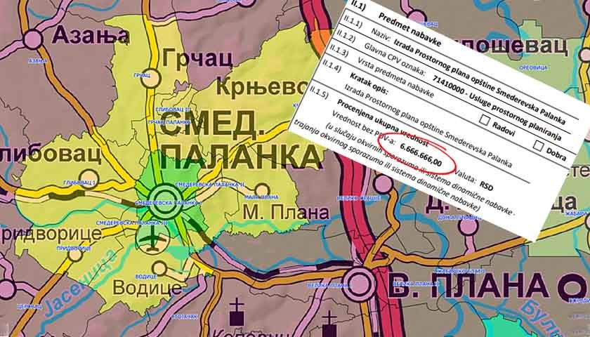 prostorni plan smederevska palanka
