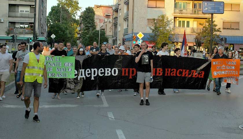 protest smederevo protiv nasilja 1