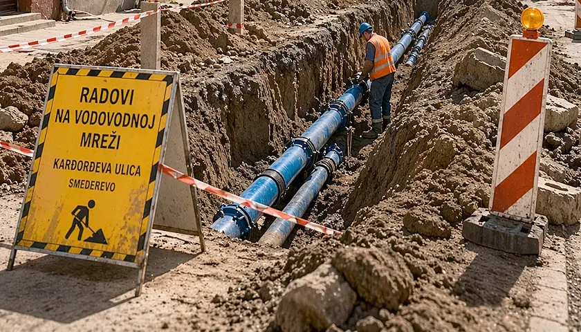 radovi na vodovodnoj mrezi