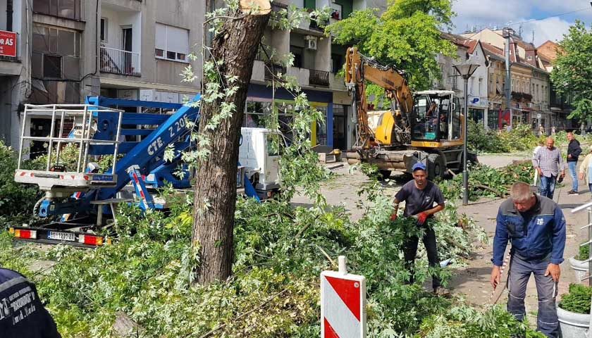 rekonstrukcija glavne ulice u smederevskoj palanci 1