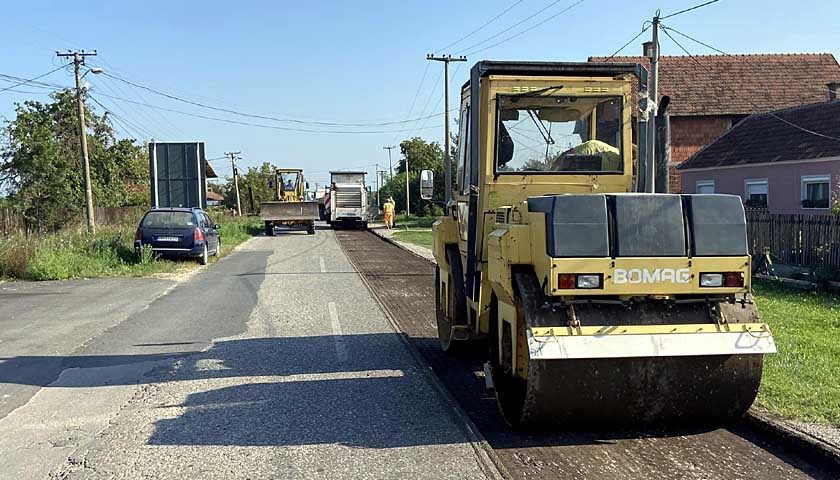 rekonstrukcija puta markovac velika plana