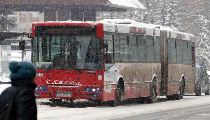 sneg autobus n pavlovic