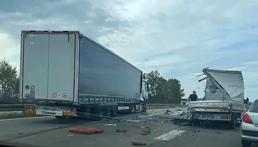 sudar kamiona kod velike plane