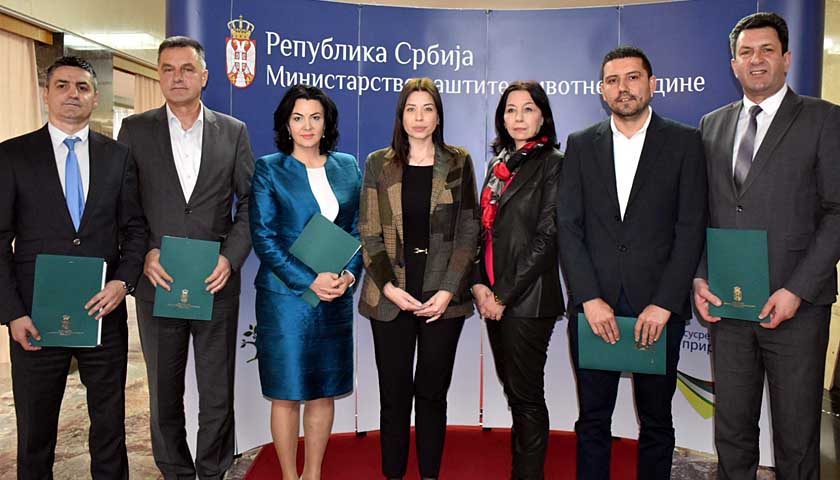 ugovor ministarstvo zivotne sredine