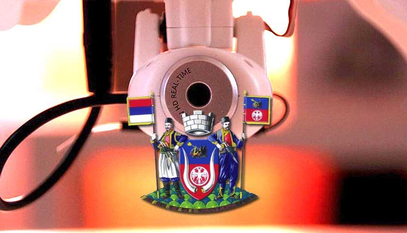 velika plana robot kamere