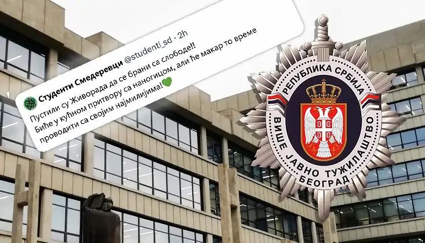 zovorad u pritvoru s nanogicom